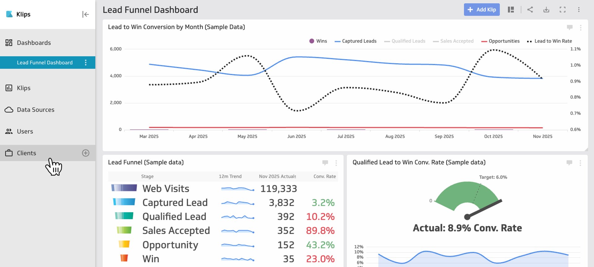 Klips Client Management Import1