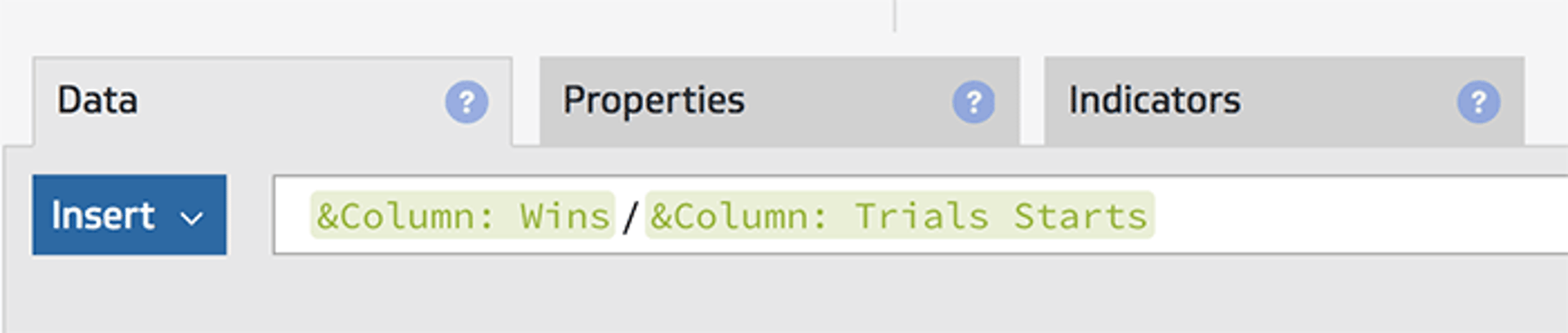 Klipfolio Formula Bar Column Wins Trial Starts