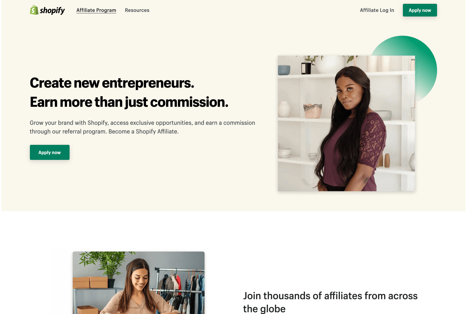 Shopify Affiliate Program