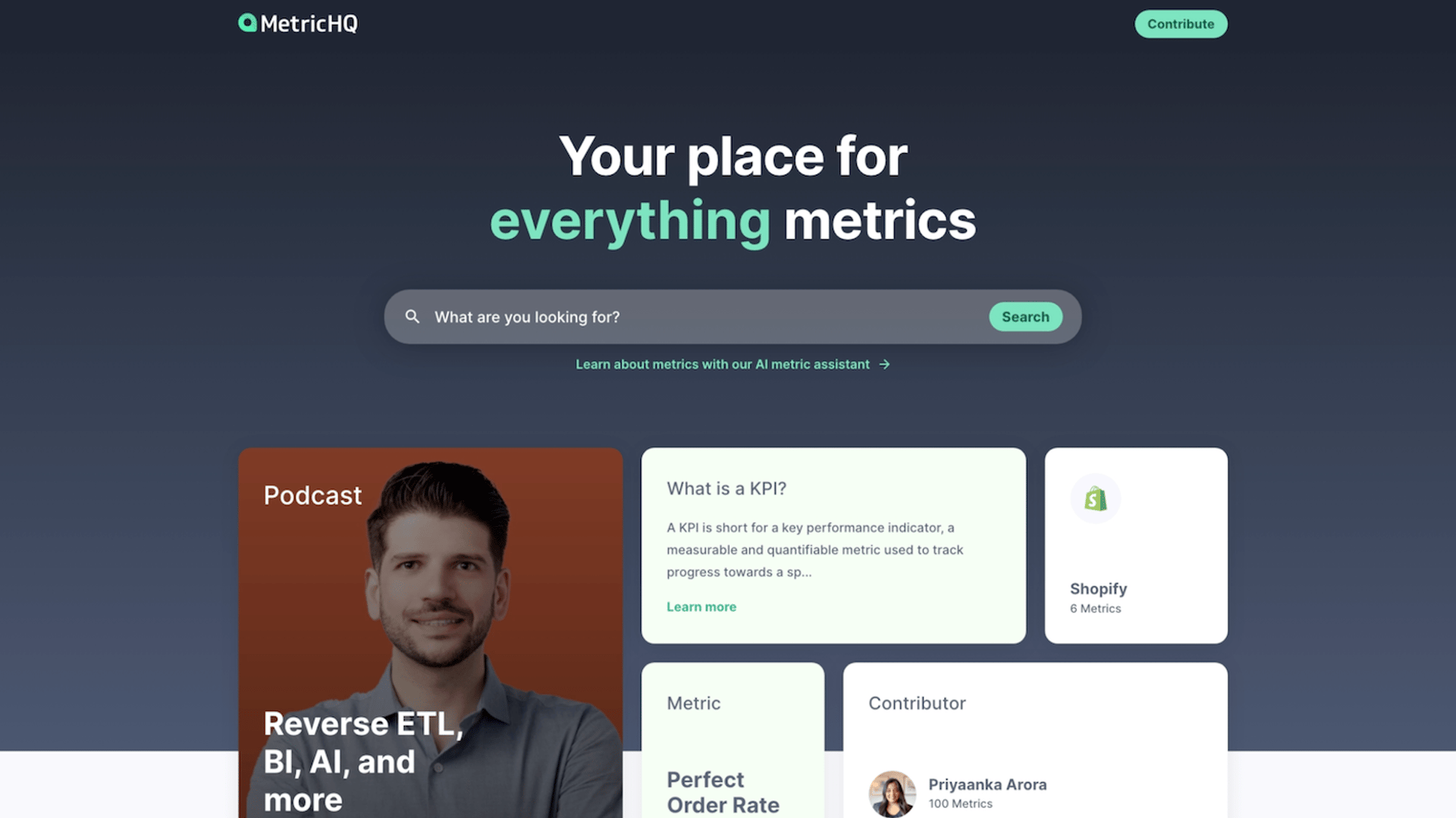 The New Mhq Homepage