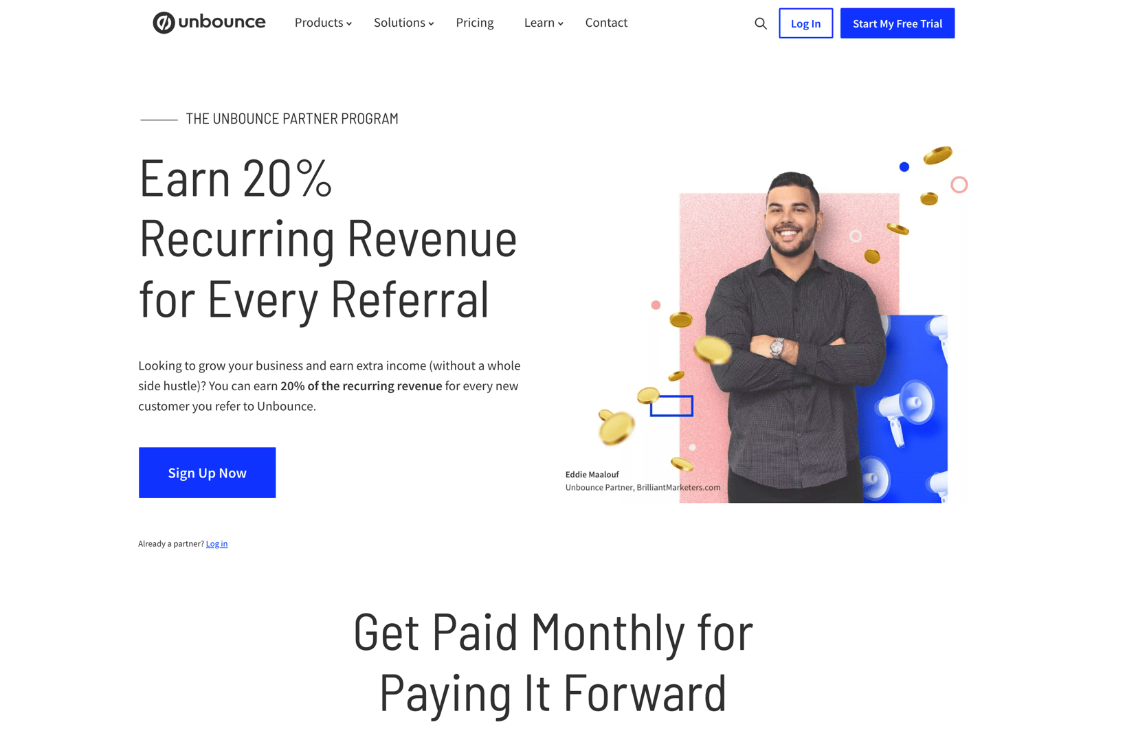 Unbounce Affiliate Program